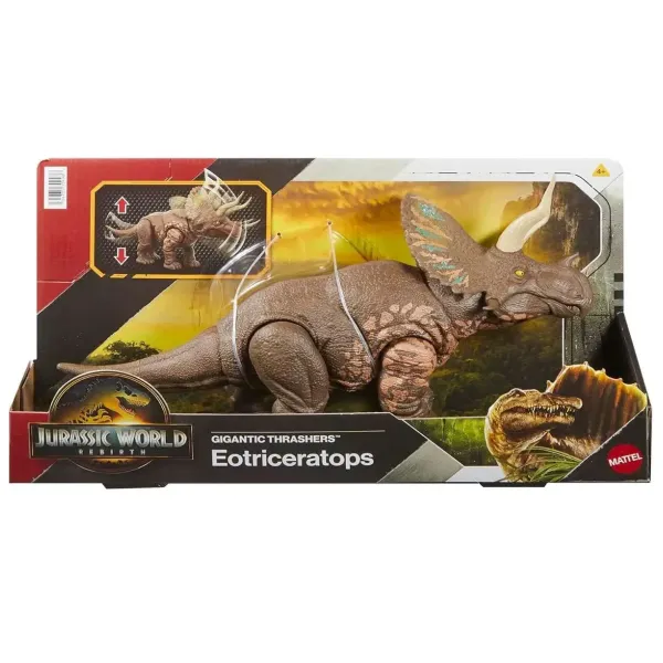 Jurassic World Rebirth Gigantic Thrashers Eotriceratops