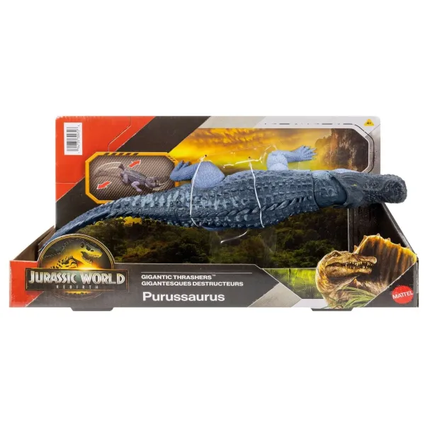 Jurassic World Rebirth Gigantic Thrashers Purussaurus