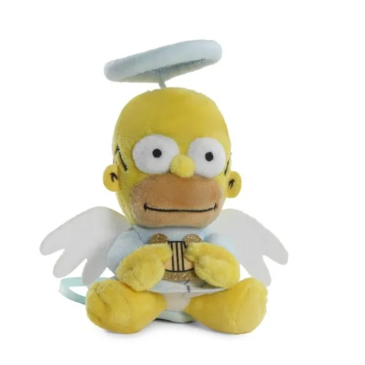 THE SIMPSONS HOMER ANGEL PLUSH SHOULDER PHUNNY