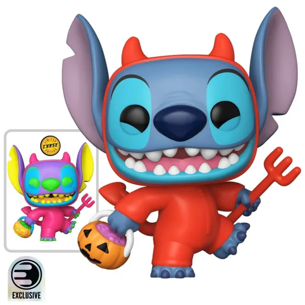 Lilo & Stitch Devilish Stitch Funko Pop! Vinyl Figure #1701 - Entertainment Earth Exclusive