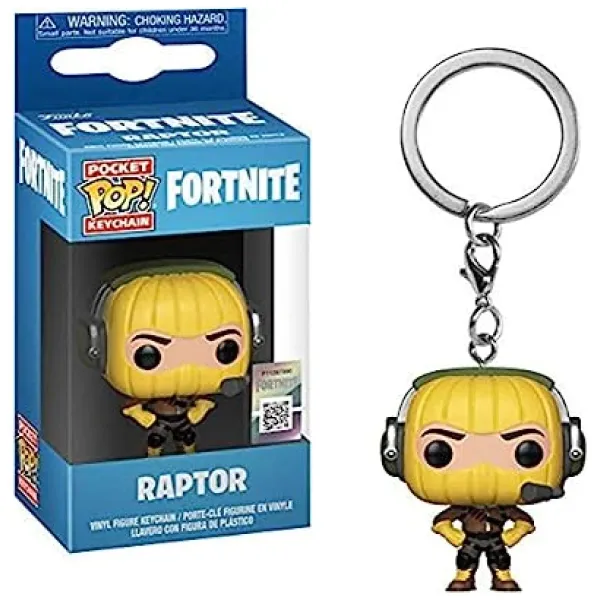 Llavero Funko Pop Fortnite Raptor
