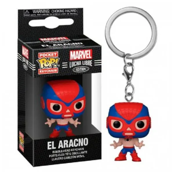 Llavero Funko Pop Marvel Luchadores Spider-Man