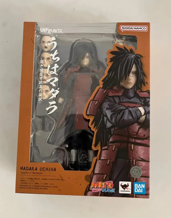 Madara Uchiha Legend Of Darkness S.H. Figuarts Naruto Bandai