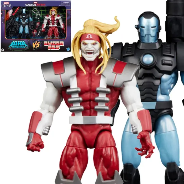 Marvel Legends Series Gamerverse War Machine vs Omega Red 6-Inc…