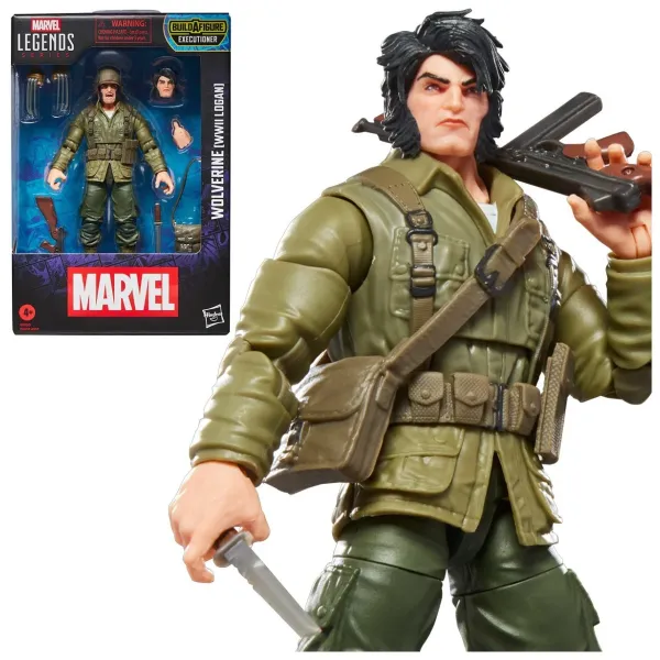 Marvel Legends Wolverine WWII Logan X-Men Comics