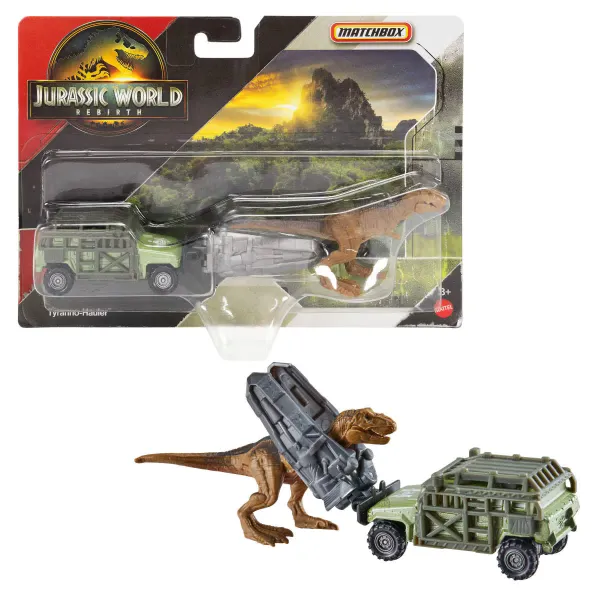 Matchbox Jurassic World Rebirth Tyranno- Hauler