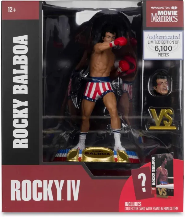 Movie Maniacs Figures - Rocky - W03 - 6" Scale Rocky Balboa (Rocky IV) (Posed Figure)