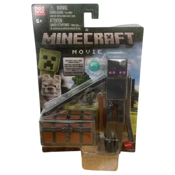 Minecraft Movie Enderman Con Accesorios