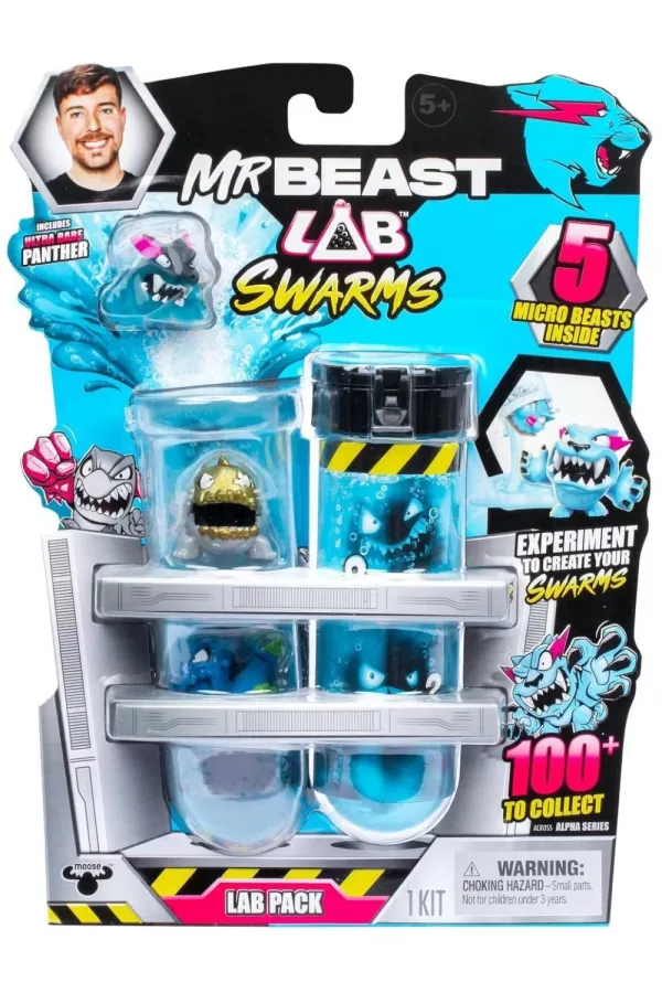 Mr. Beast Lab Swarms Figure 5-Pack 3 cm