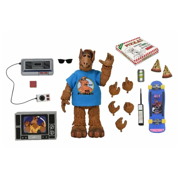 NECA ALF Ultimate Totally 80s Alf