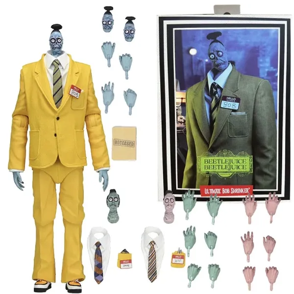 NECA Beetlejuice 2 Bob Shrinker Ultimate 7"