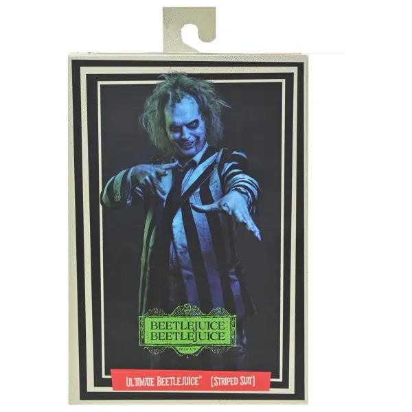 NECA Beetlejuice Ultimate Striped Suit
