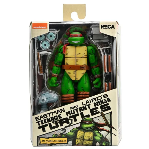 NECA Michelangelo Mirage Comics Action Figure 18Cm