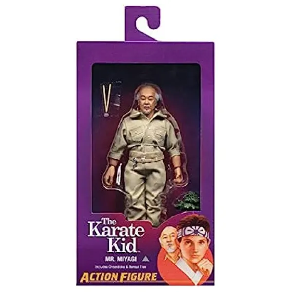 NECA The Karate Kid Mr. Miyagi Clothed