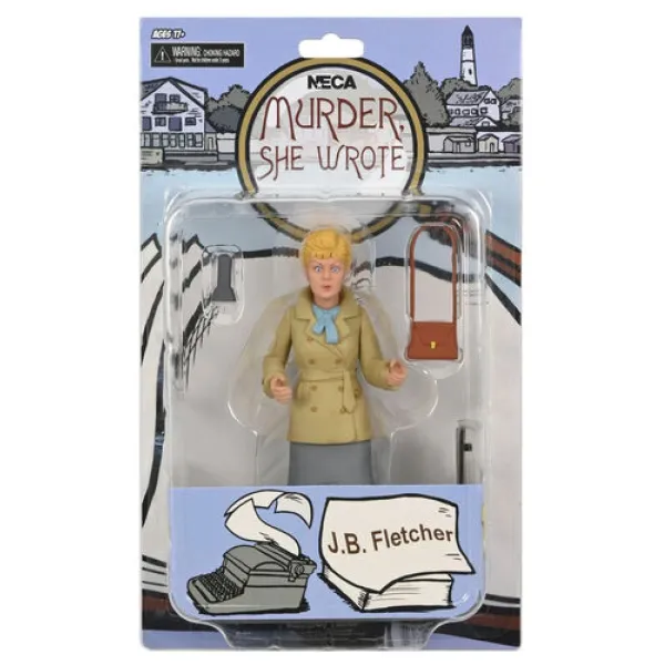 NECA Toony Classics Murder She Wrote Jessica Fletcher