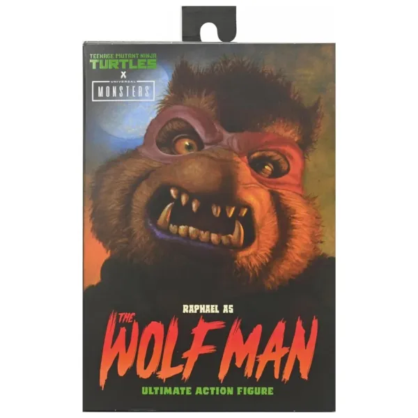 NECA Universal TMNT Ultimate Raphael as Wolfman