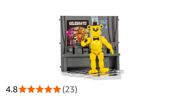 Jazwares Five Nights at Freddy’s Golden Freddy Office Set