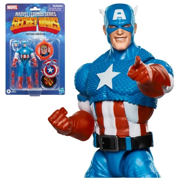 Secret Wars Marvel Legends Captain America 6-Inch Action Figure