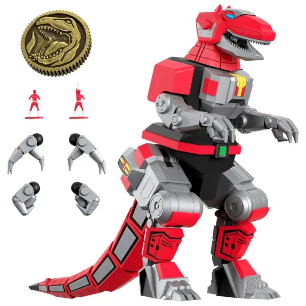 Super7 Power Rangers Ultimates Tyrannosaurus Dinozord