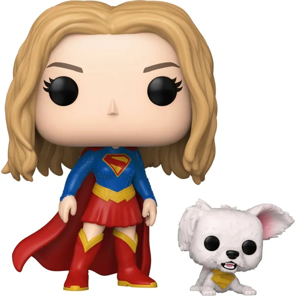 Supergirl (2026) Supergirl with Puppy Krypto Funko Pop! Vinyl Figure and Buddy #633