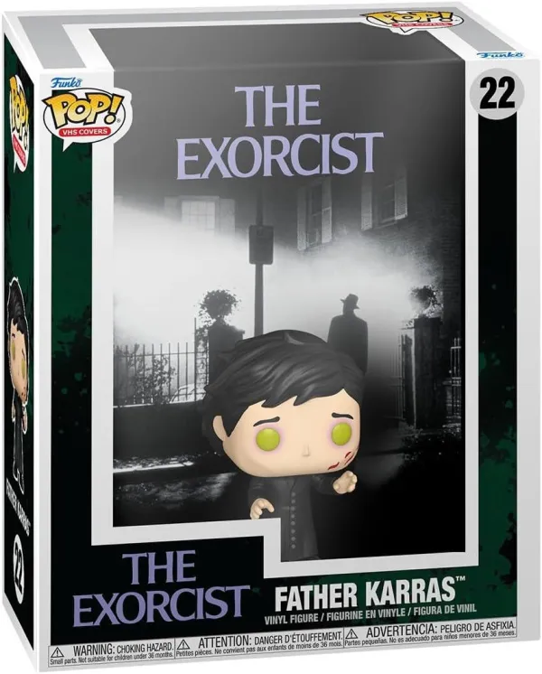 The Exorcist Father Karras Funko Pop! VHS Cover Figure #22 with Case