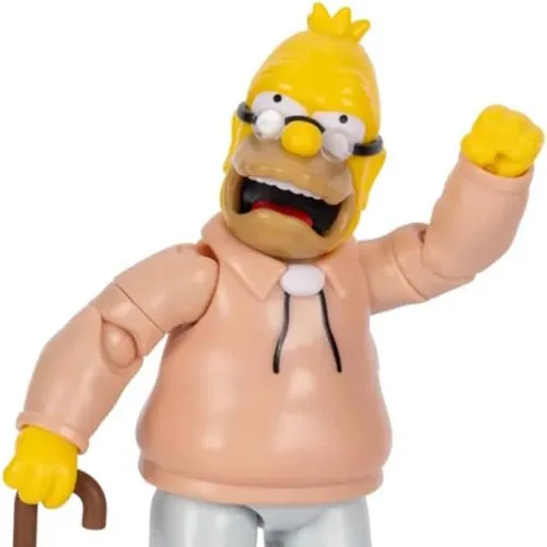 The Simpsons 5-Inch Wave 5 Grampa Simpson Action Figure