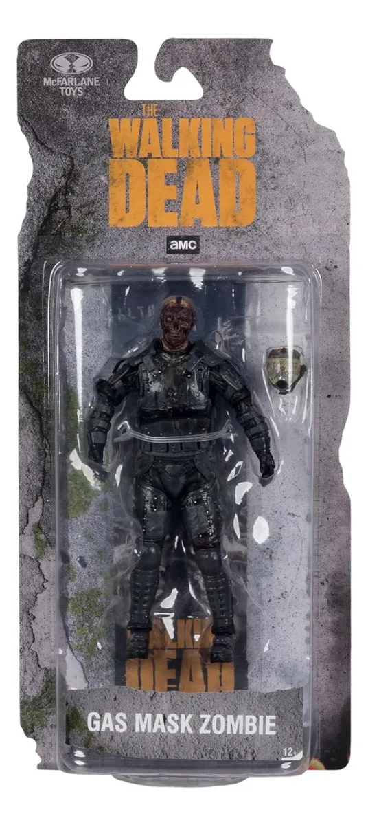 The Walking Dead Figures W03 Gas Mask Zombie Mcfarlane