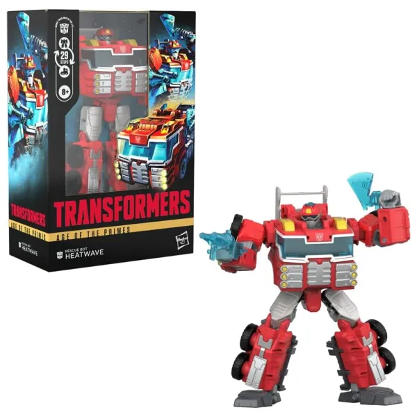 Transformers Age of The Primes Voyager Rescue Bot Heatwave