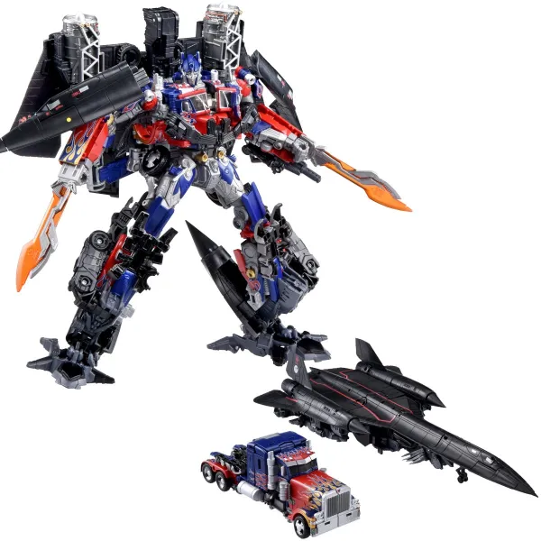 Transformers Dramatic Capture Series Jetfire Combine Optimus Prime Action Figure Set