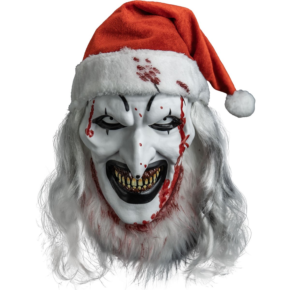 Terrifier 3 Art the Clown as Santa Claus Deluxe Injection Mask