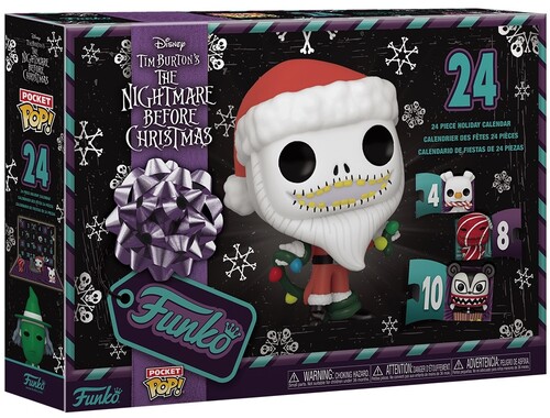 The Nightmare Before Christmas 2025 Edition Funko Pocket Pop! 24-Day Countdown Calendar
