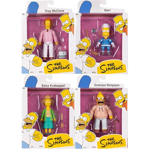 The Simpsons 5-Inch Wave 5 Action Figure Case of 6
