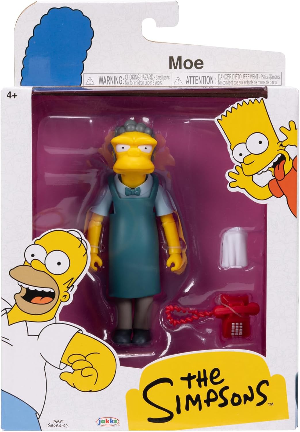 The Simpsons Moe Articulado 12Cm