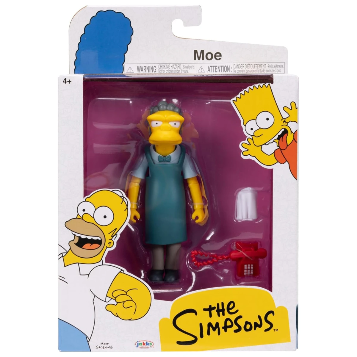 The Simpsons Moe Articulado 12Cm