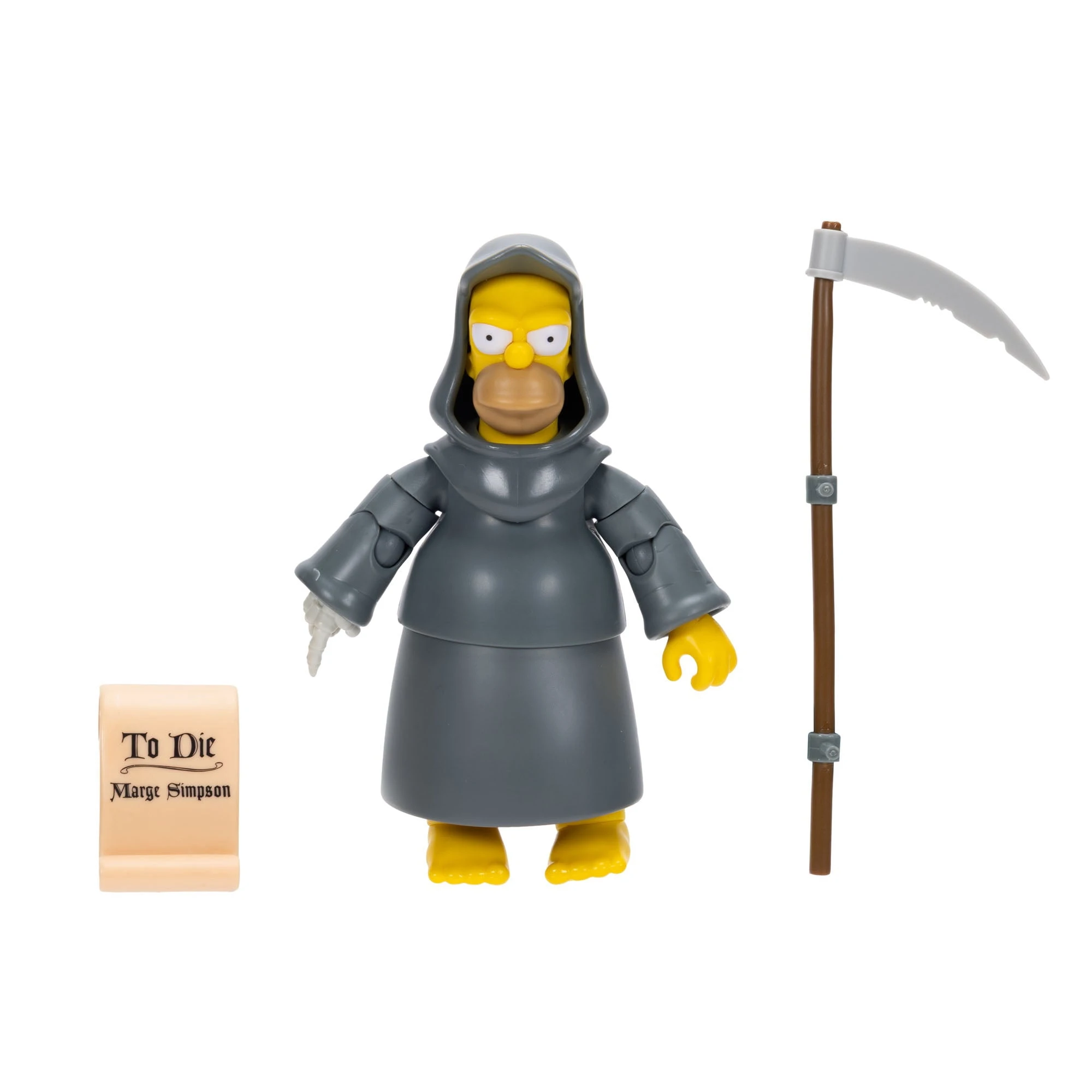 The Simpsons Treehouse of Horror Grim Reaper Homer Simpson Deluxe Figura