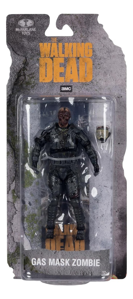 The Walking Dead Figures W03 Gas Mask Zombie Mcfarlane