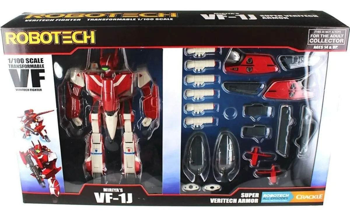 Toynami Robotech 1/100 Miriya Vf-1j Super Veritech