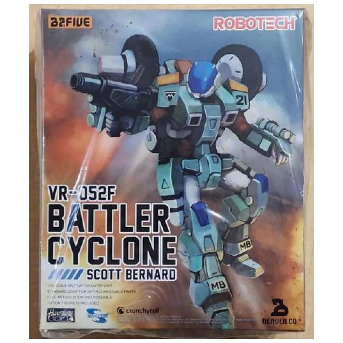 Toynami Robotech Scott VR-052f Battler Cyclone 1:28