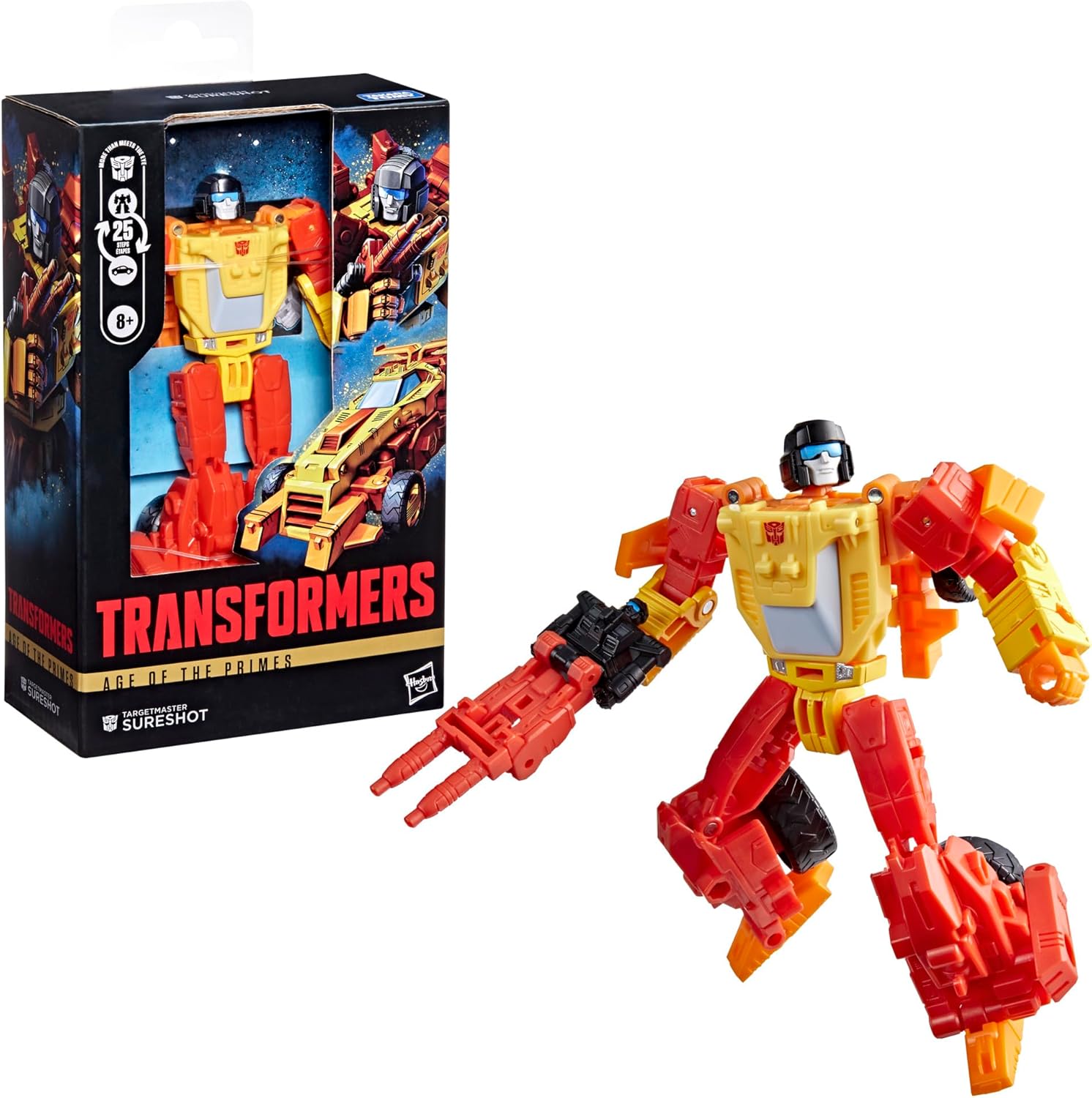 Transformers Age of The Primes Targetmaster Sureshot Deluxe