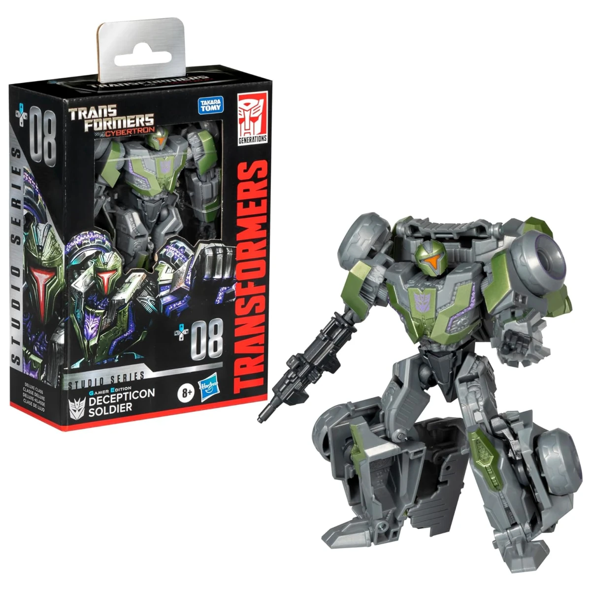 Transformers Studio Series Deluxe 08 Gamer Decepticon Soldier