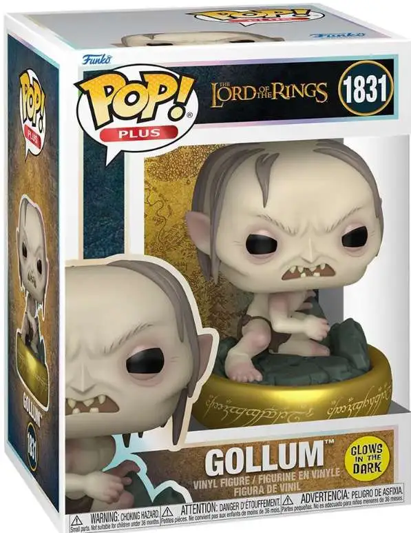 Funko Pop Plus The Lord of The Rings Gollum GITD