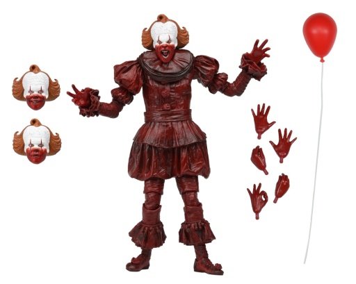 WELCOME TO DERRY - 7 INCH SCALE ACTION FIGURE - ULTIMATE BLOOD PENNYWISE