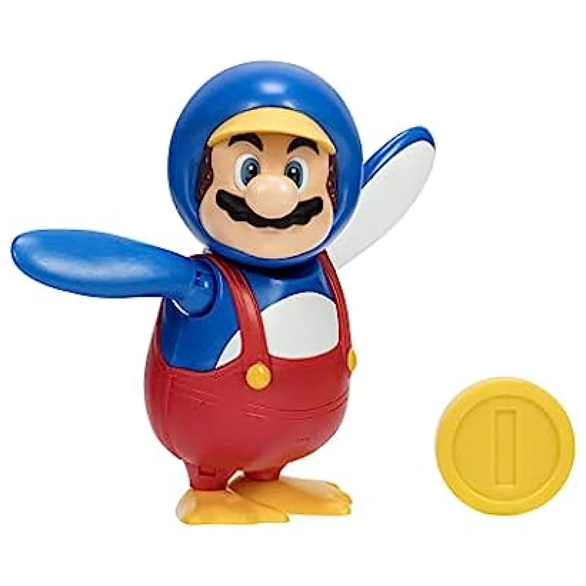 World of Nintendo Penguin Mario W/ Coin 10Cm