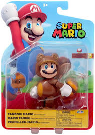 World of Nintendo Super Mario Tanooki Mario with Leaf