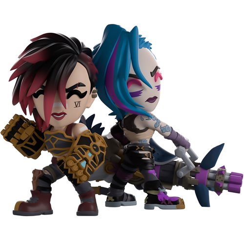 Youtooz Arcane League of Legends Vi Jinx Pack Doble