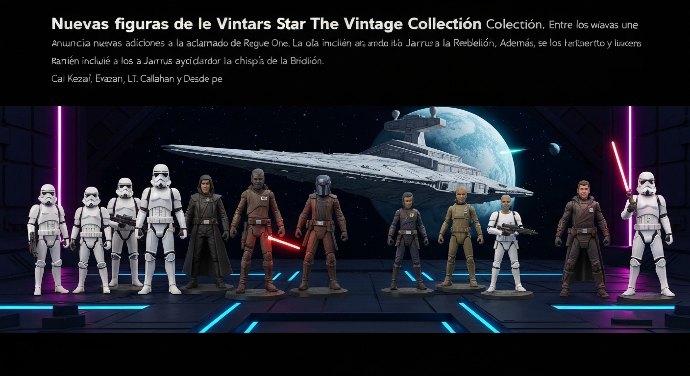 Nuevas figuras de Star Wars Vintage Collection disponibles en