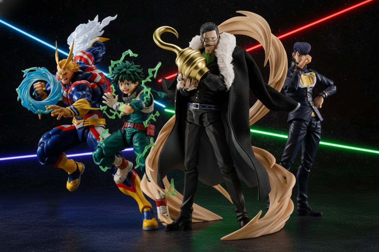 Lanzamiento de nuevas figuras S.H.Figuarts en abril
