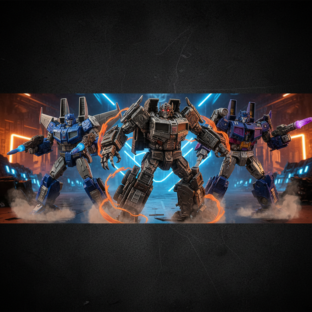 Nuevas figuras de Transformers