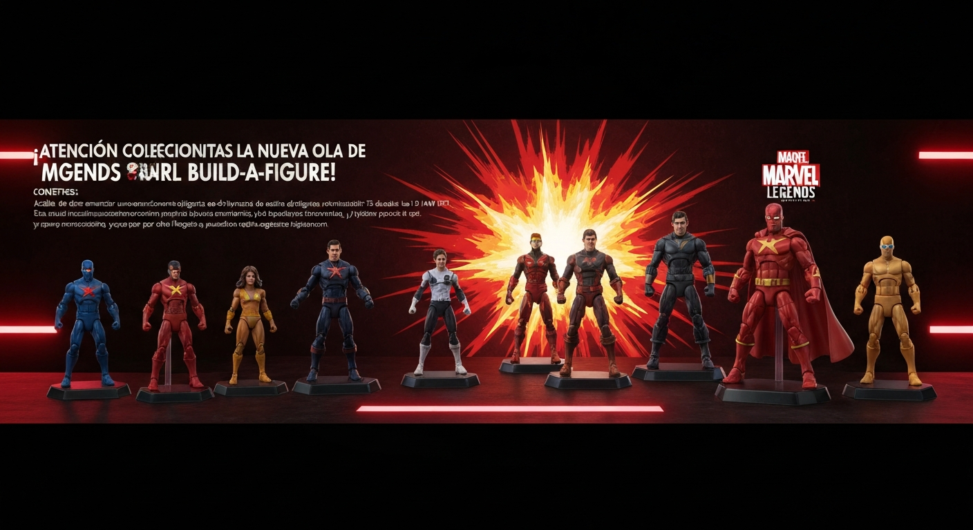 ¡ anuncia la nueva ola de Marvel Legends Build-A-Figure!
