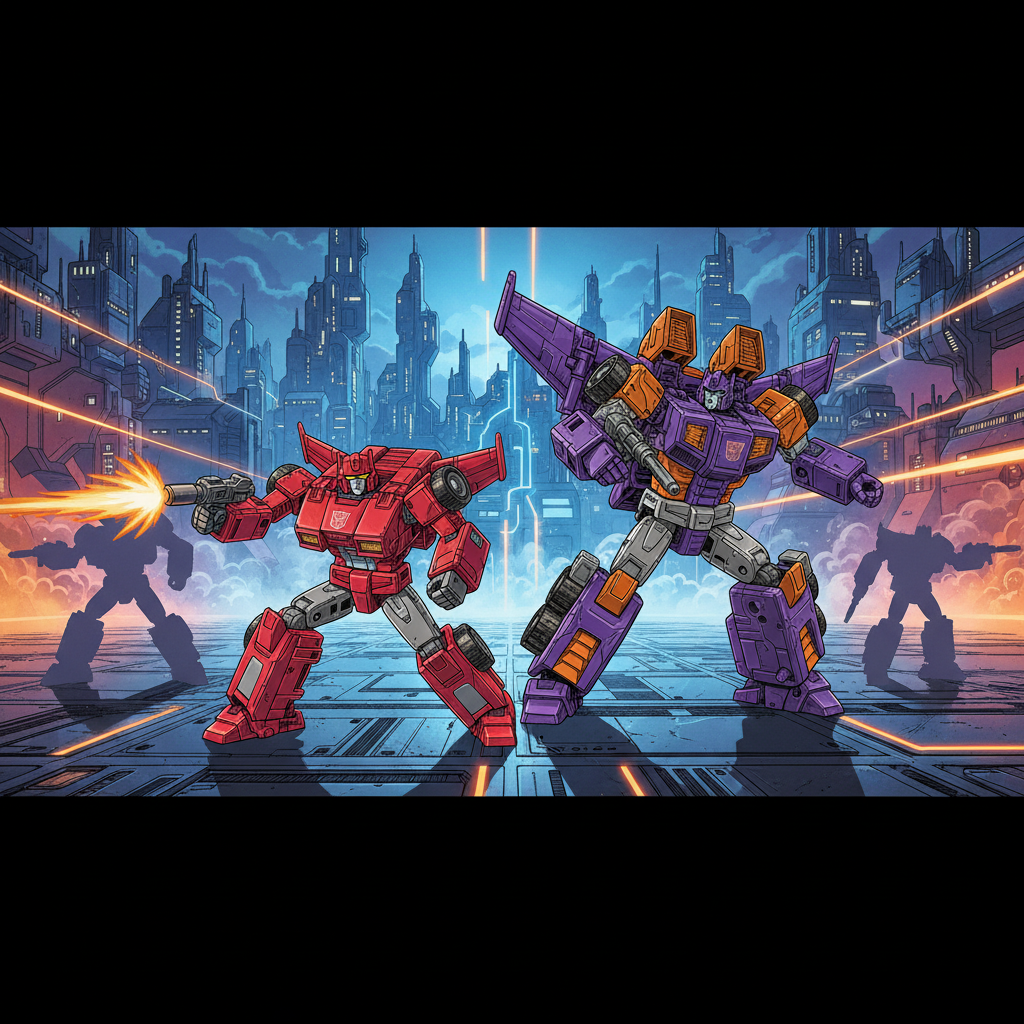¡Celebra los 40 años de la película de Transformers con nuevas figuras!